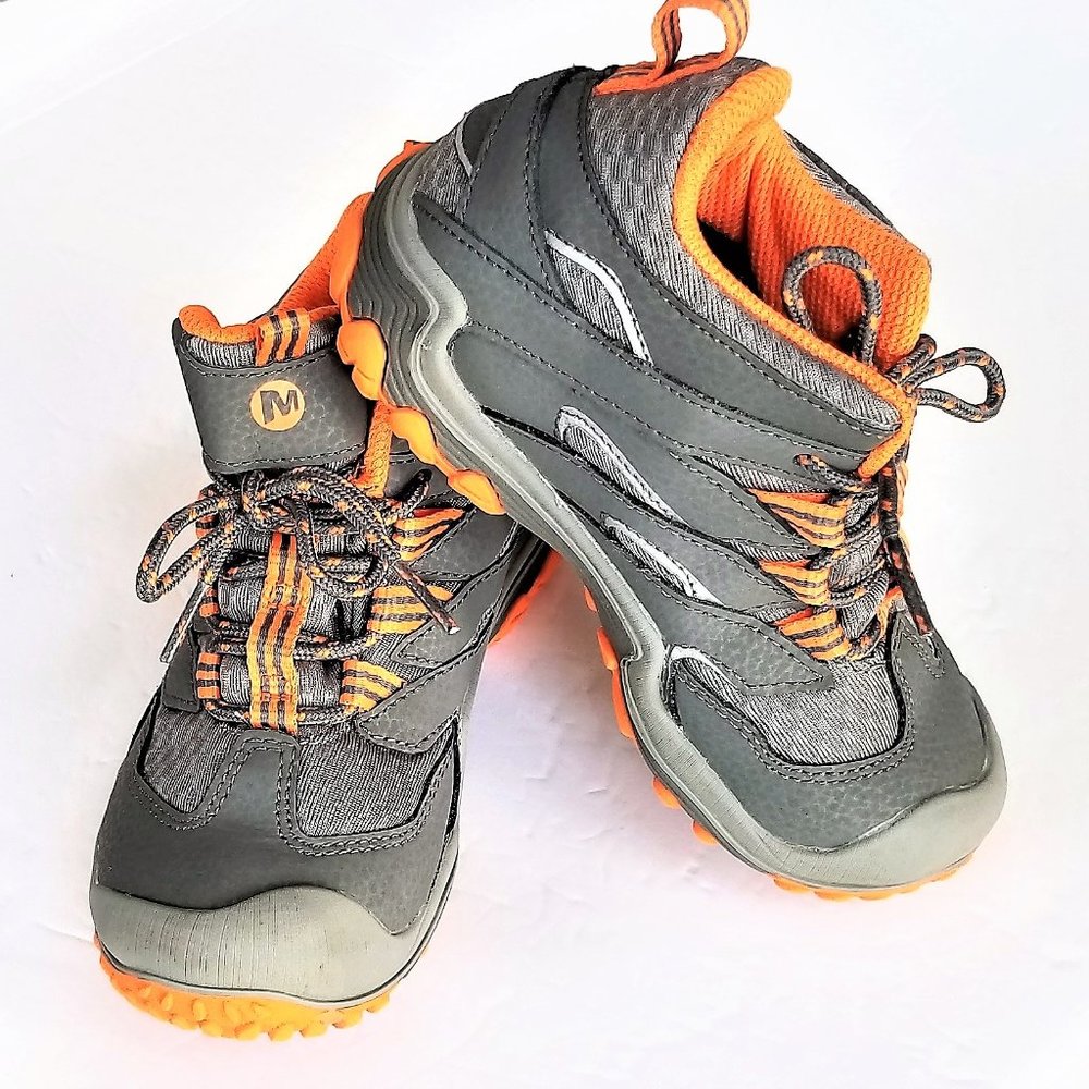 Merrells Waterproof Hiking Boot Chameleon 7 Boys 10.5 VGUC